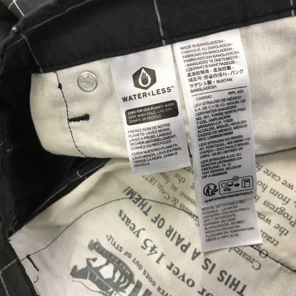 Levi’s 502 pants black gray size 32x32 - Picture 6 of 7